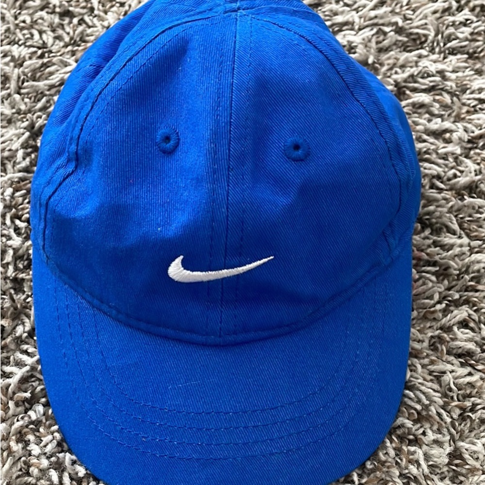 Kids Nike Hat (Blue) 🧢